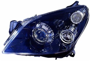 Ajovalo, Vasen, OPEL ASTRA H, ASTRA H GTC, ASTRA H Kombi, ASTRA H Sedan, ASTRA H TwinTop, 1216565, 1216663, 93178639