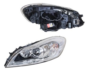 Ajovalo, Vasen, VOLVO C70 Cabriolet II, 31297425, 31299788, 32206148