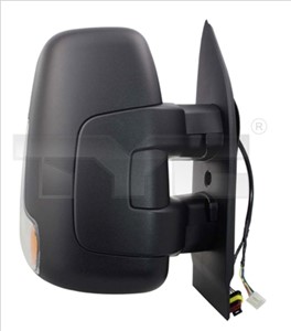 Taustapeili, Oikea, IVECO DAILY Flak/chassi VI, DAILY Skåp VI, 5801552553, 5802028037