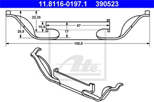 Jousi, jarrusatula, Etuakseli, BMW 5 [E39], 5 Touring [E39], 8 [E31], 34 11 1 159 957, 34 11 1 163 488, 34 11 2 229 753