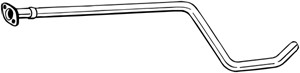 Pakoputki, Keskellä, CHEVROLET,OPEL,VAUXHALL, 13329575, 852510