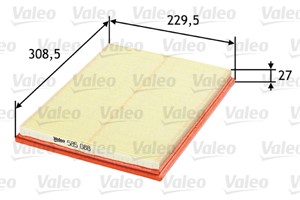 Ilmansuodatin, OPEL,VAUXHALL, 1444P5, 25062434, 25062467, 834264, 834266, 834268, 835605, 90351529, 90351530, 90443101, 90443102, 904868