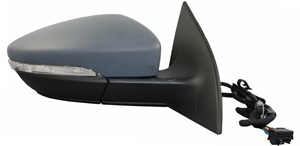 Taustapeili, Vasen, VW SCIROCCO III, 1K8857507P, 1K8857507P9B9, 3C8857521, 3C8857537, 3C8857537GRU, 3C8949101, 3C8949101D