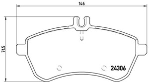 Jarrupalasarja, levyjarru, Etuakseli, MERCEDES-BENZ, 0004200305, 0004201005, 0054200820, 0054201220, 0054201520, 0064207120, 0074201620,
