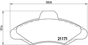 Jarrupalasarja, levyjarru, FORD, 1015598, 1031781, 1048309, 1130751, 1133748, 5025948, 5026661, 5027604, 5028176, 6180371, 6500952, 6500