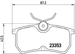 Jarrupalasarja, levyjarru, Taka-akseli, FORD, 1075565, 1107698, 1425407, 1780884, 1802317, 1810990, 1848556, 1S4Z2200BA, 5382847, 98AB2M