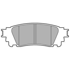 Jarrupalasarja, levyjarru, Taka-akseli, LEXUS NX, TOYOTA CAMRY, 0446633230, 04466-78010, 04466-78020