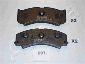 Jarrupalasarja, levyjarru, Etuakseli, DAIHATSU CHARADE III, 004491-87719, 00491-87713