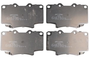 Jarrupalasarja, levyjarru, Etuakseli, TOYOTA LAND CRUISER, LAND CRUISER 80, LAND CRUISER Hardtop, 0446560020, 04465YZZAL, 0449160150, 04