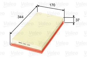Ilmansuodatin, JEEP CHEROKEE, VOLVO S40 I, V40 Kombi, 1221013, 30812710, 30812710.9, 308127109, 30850831, 30852831, 30858441, PC972