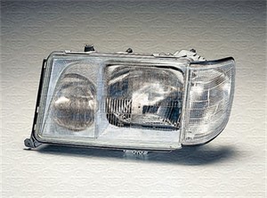 Lasi, ajovalo, Vasen, MERCEDES-BENZ E-KLASS [W124], 1248205166, 1248205566, A1248205166