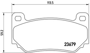 Jarrupalasarja, levyjarru, Etuakseli, MG MG TF, MGF, CP760010, SFP000170, SFP000310, SFP000311