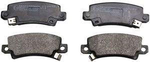 Jarrupalasarja, levyjarru, Taka-akseli, TOYOTA COROLLA, COROLLA Kombi, COROLLA Sedan, 04466 02020, 04466 02070, 04466 02110, 04466 02160