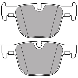 Jarrupalasarja, levyjarru, Taka-akseli, BMW, 3420 6799 813, 3421 6850 570