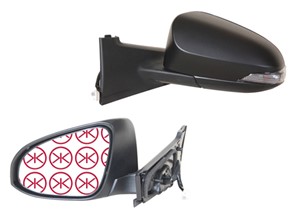Taustapeili, Oikea, TOYOTA YARIS, 879100D600, 8791052C50