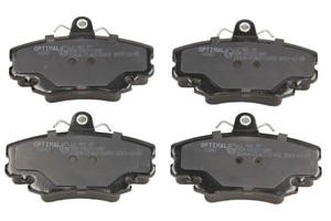 Jarrupalasarja, levyjarru, Etuakseli, DACIA,PEUGEOT,RENAULT, 7701207066, 7701208265, 7711130036