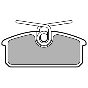 Jarrupalasarja, levyjarru, Taka-akseli, RENAULT TWIZY, 440602619R, 440608195R