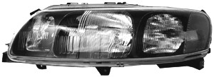 Ajovalo, Vasen, VOLVO V70 II, XC70 CROSS COUNTRY I, 8662932, 8693565