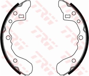 Jarrukenkäsarja, Taka-akseli, MAZDA 323 II, 323 III, 323 Hatchback II, 323 Hatchback III, B092-26-310, B0922638Z, B092-29-310, B092-49-3