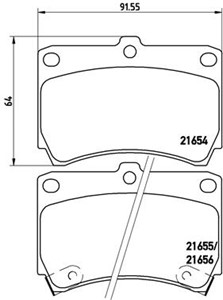 Jarrupalasarja, levyjarru, Etuakseli, KIA,MAZDA, 0K30A3328Z, 1U053328Z, 1U063328Z, 1U0B3328Z, 1U0C3328Z, AY040MA005, B2YB3323Z, B2YB3328