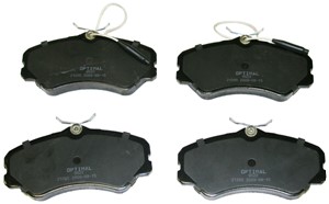 Jarrupalasarja, levyjarru, Etuakseli, CITROËN,FIAT,PEUGEOT, 09938205, 425047, 425058, 425105, 95615159, 95623223, 95640895, 95667765, 99