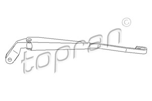 Tuulilasinpyyhkimen varsi, lasinpesu, Auton takalasi, VW GOLF III, GOLF Variant III, 1H6 955 707