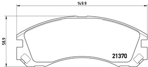 Jarrupalasarja, levyjarru, Etuakseli, CITROËN,MITSUBISHI,PEUGEOT, 1620368480, 425387, 425388, 425430, MN116923, MR569597, MZ690019