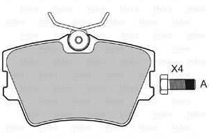 Jarrupalasarja, levyjarru, Etuakseli, Taka-akseli, FIAT,NISSAN,OPEL,RENAULT,VAUXHALL, 4406000QAF, 44060-00QAF, 440607091R, 44060-7091R,