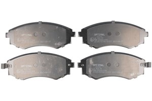 Jarrupalasarja, levyjarru, Etuakseli, HYUNDAI,KIA,NISSAN, 5810117A00, 5810128A00, 5810128A20, 5810129A00, 5810129A10, 5810129A30, 581012