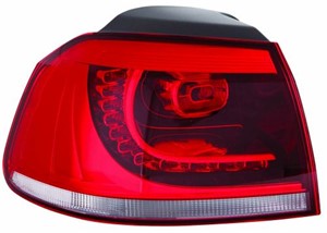 Takavalo, Vasen, VW GOLF VI, 5K0945095K, 5K0945095P