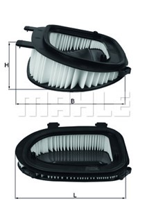 Ilmansuodatin, BMW X3 [F25], X5 [E70, F15, F85], X6 [E71, E72], 13717811026, 7811026
