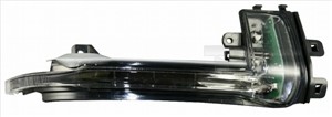 Vilkkuvalo, Oikea, AUDI A3, A3 Cabriolet, A3 Sportback, A4 B8, A4 B8 Avant, A5, A5 Cabriolet, A5 Sportback, 8K0949102B, 8K0949102C, 8K09