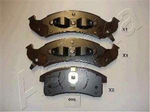 Jarrupalasarja, levyjarru, Etuakseli, BUICK,CADILLAC,CHEVROLET,CHRYSLER,PONTIAC, 12370006, 12510001, 12510023, 12510027, 12510042, 12510