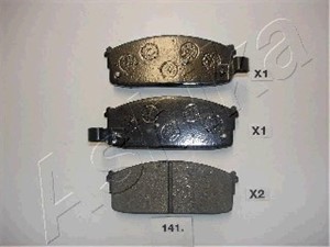 Jarrupalasarja, levyjarru, Etuakseli, NISSAN, 40060-06F86, 40060-32F86, 40060-D1787, 40060-F5027, DA060-06F93