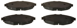 Jarrupalasarja, levyjarru, Etuakseli, CHEVROLET MATIZ, SPARK, DAEWOO LANOS, LANOS Sedan, MATIZ, 96273708, 96281945, 96288629, 96316582,