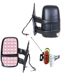 Taustapeili, Oikea, IVECO DAILY Skåp V, 0005802031934, 5801367640, 5801755751