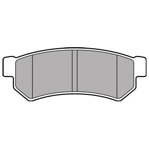 Jarrupalasarja, levyjarru, Taka-akseli, CHEVROLET,DAEWOO,MITSUBISHI, 4605A998, 4605B805, 4605B914, 96800089