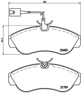 Jarrupalasarja, levyjarru, Etuakseli, Taka-akseli, CITROËN,FIAT,PEUGEOT, 425225, 425227, 425456, 71753040, 71770980, 77362233, 9948629,