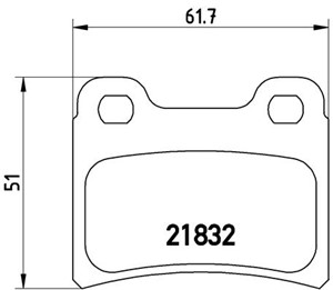Jarrupalasarja, levyjarru, Taka-akseli, FORD,KIA,VW, 0K20H3323Z, 0K2Y233671, 377698451, 6500959, 7114005, 91AB2M008BC, 91AB2M008BD
