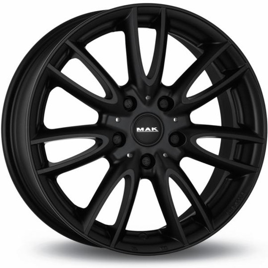 Mak Jackie Matt Black 5,5/15 4/100 ET45 B56.1