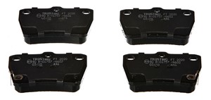 Jarrupalasarja, levyjarru, Taka-akseli, TOYOTA RAV 4 II, 0446642010, 0446642020, 0446642030, 0446642040, 0446642050, 04466YZZD3, 7200600