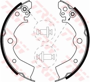 Jarrukenkäsarja, Taka-akseli, NISSAN, 44060-50425, 44060-50Y25, 44060-60R25, 44065-0Y25-, 44065-0Y90-