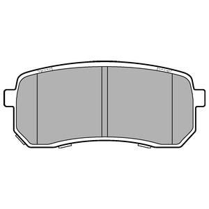 Jarrupalasarja, levyjarru, Taka-akseli, KIA SORENTO III, 58302C5A00, 58302-C5A00, 58302C5A70, 58302-C5A70, S58302C5A00, S58302C5A70