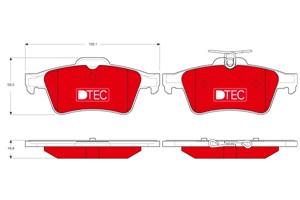 Jarrupalasarja, levyjarru, Taka-akseli, CADILLAC,CITROËN,FORD,MAZDA,NISSAN,OPEL,PEUGEOT,RENAULT,SAAB,VAUXHALL,VOLVO, 1012799240, 1332209