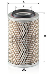 Ilmansuodatin, MERCEDES-BENZ MB Buss [W631], MB Flak/chassi [W631], MB Skåp [W631], 003 094 39 04, A 003 094 39 04