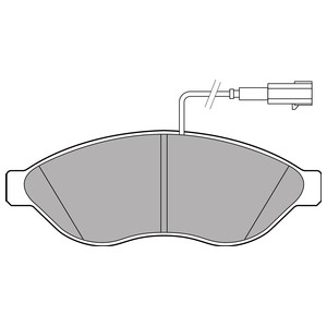 Jarrupalasarja, levyjarru, Etuakseli, Etuakseli, oikea, CITROËN,FIAT,PEUGEOT, 1612433880, 1612433980, 1647863980, 77367092, 77368452