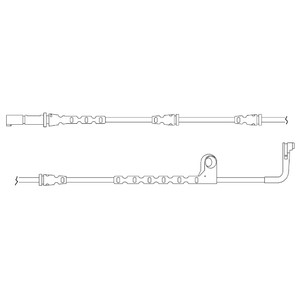 Varoitinsarja, jarrupalat, Etuakseli, BMW X5 [E70], X6 [E71, E72], 3435 6772 008, 3435 6773 008, 3435 6789 501, 3435 6789 502