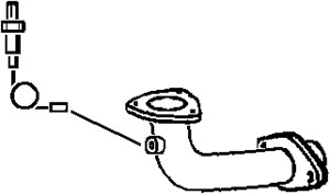 Pakoputki, Edessä, MAZDA 323 F VI, 323 S VI, ZM01-40-500A