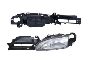 Ajovalo, Vasen, FORD MONDEO I, MONDEO Sedan I, MONDEO Turnier I, 1 116 232, 6 841 602, 7 117 877