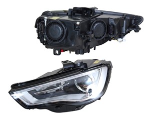 Ajovalo, Vasen, AUDI A3, A3 Sportback, 8V0 941 043, 8V0941043L
